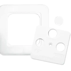 Schwaiger SAT/Antennen-Abdeckrahmen und -einsatz weiß