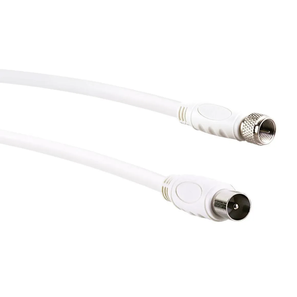 Schwaiger SAT-/Antennen-Adapterkabel weiß 5 m