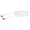 Schwaiger SAT-Antennenkabel 100 dB weiß 150 cm