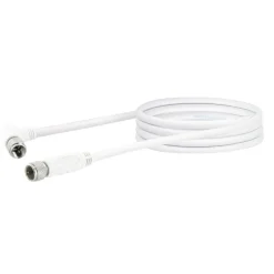 Schwaiger SAT-Antennenkabel 100 dB weiß 150 cm