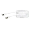 Schwaiger SAT-Antennenkabel F-Stecker 75 dB weiß 500 cm
