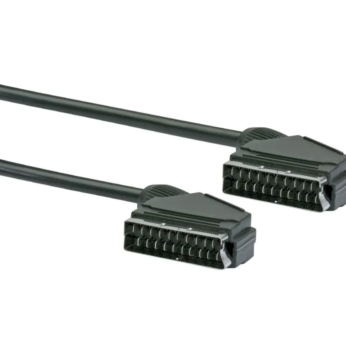 Schwaiger Scart-Verbindungskabel 2 m schwarz