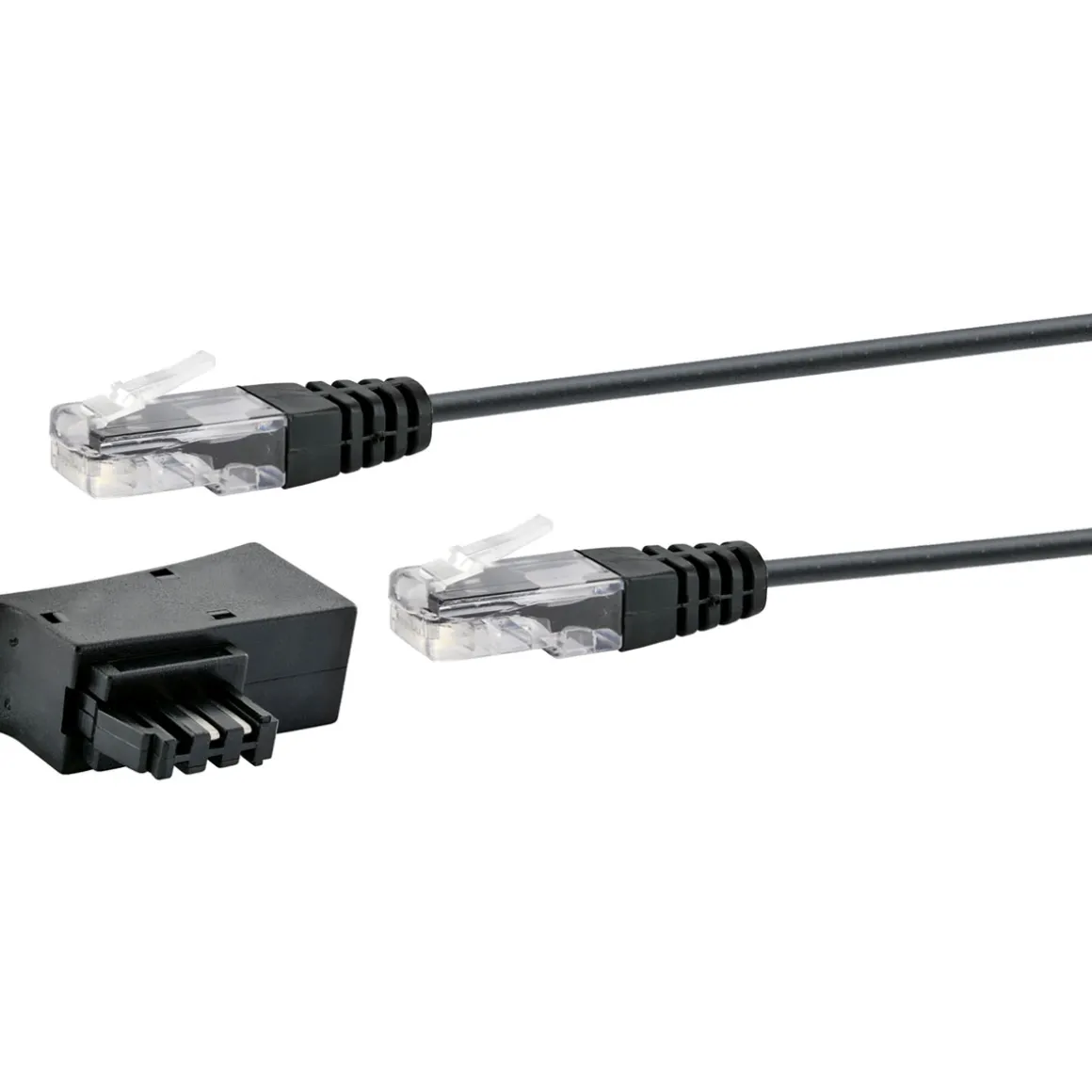 Schwaiger Steckeradapter TAE/DSL mit Modemkabel 6m