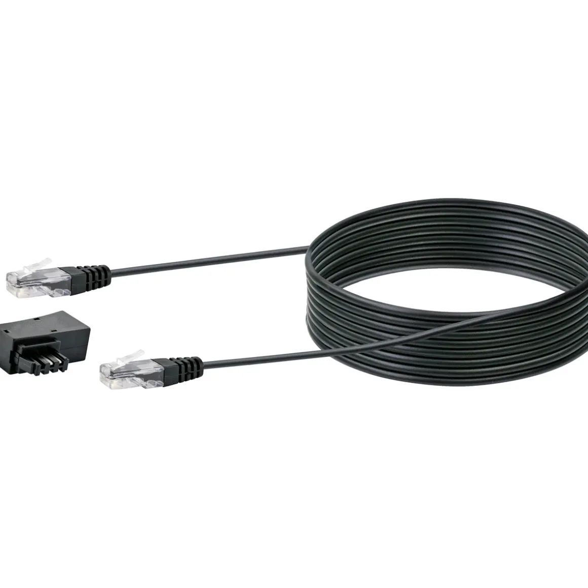 Schwaiger Steckeradapter TAE/DSL mit Modemkabel 6m
