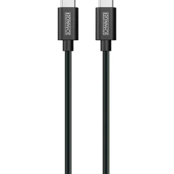 Schwaiger  Sync und Ladekabel Typ C 2 m schwarz