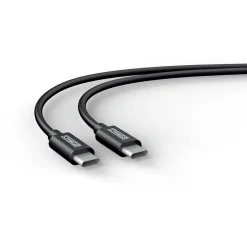 Schwaiger  Sync und Ladekabel Typ C 0,5 m schwarz