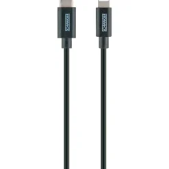 Schwaiger  Sync und Ladekabel für Apple 0,5 m schwarz