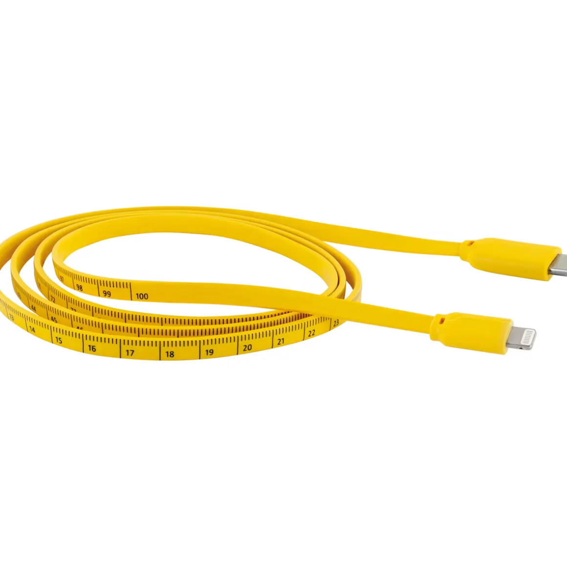 Schwaiger Sync und Ladekabel Typ A mit Maßband 1,2 m