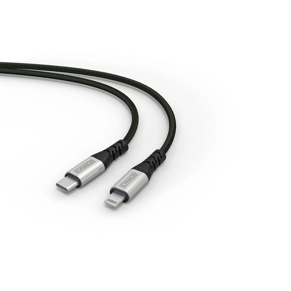 Schwaiger Sync und Ladekabel Typ C 1,2 m