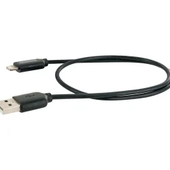 Schwaiger Sync- und Ladekabel Apple Lightning 0,5m weiß