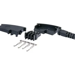 Schwaiger Telefon-Anschlussstecker F 4-pol.