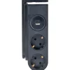 Schwaiger  Tischsteckdosenleiste 2-fach mit USB C/A klemmbar