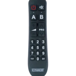 Schwaiger  Universalfernbedienung Comfort Plus 2in1 schwarz