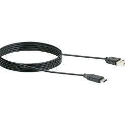 Schwaiger USB-3.1-Adapterkabel 3.1C-/2A-Stecker 1m schwarz