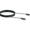 Schwaiger USB-3.1-Adapterkabel 3.1C-Stecker/2.0 Micro 1m schwarz