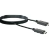 Schwaiger USB-3.1-C Anschlusskabel 3.1 C-Stecker 1m schwarz