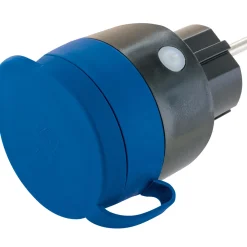 Schwaiger WLAN Außensteckdose mit Einspeise Messfunktion