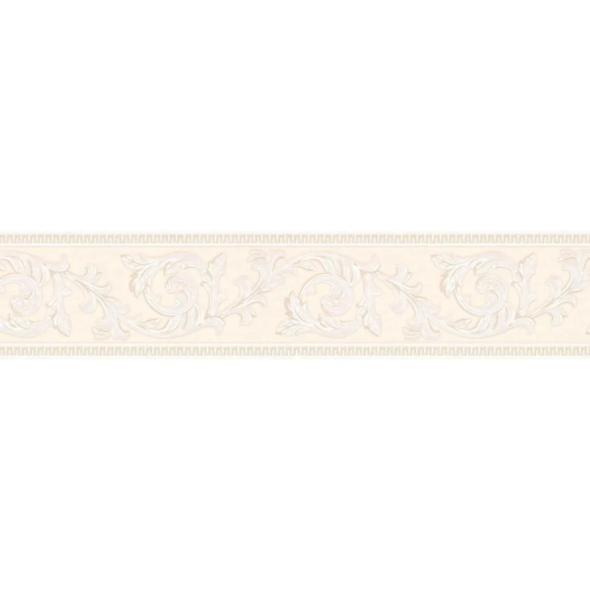 Selbstklebende Borte Ranke beige