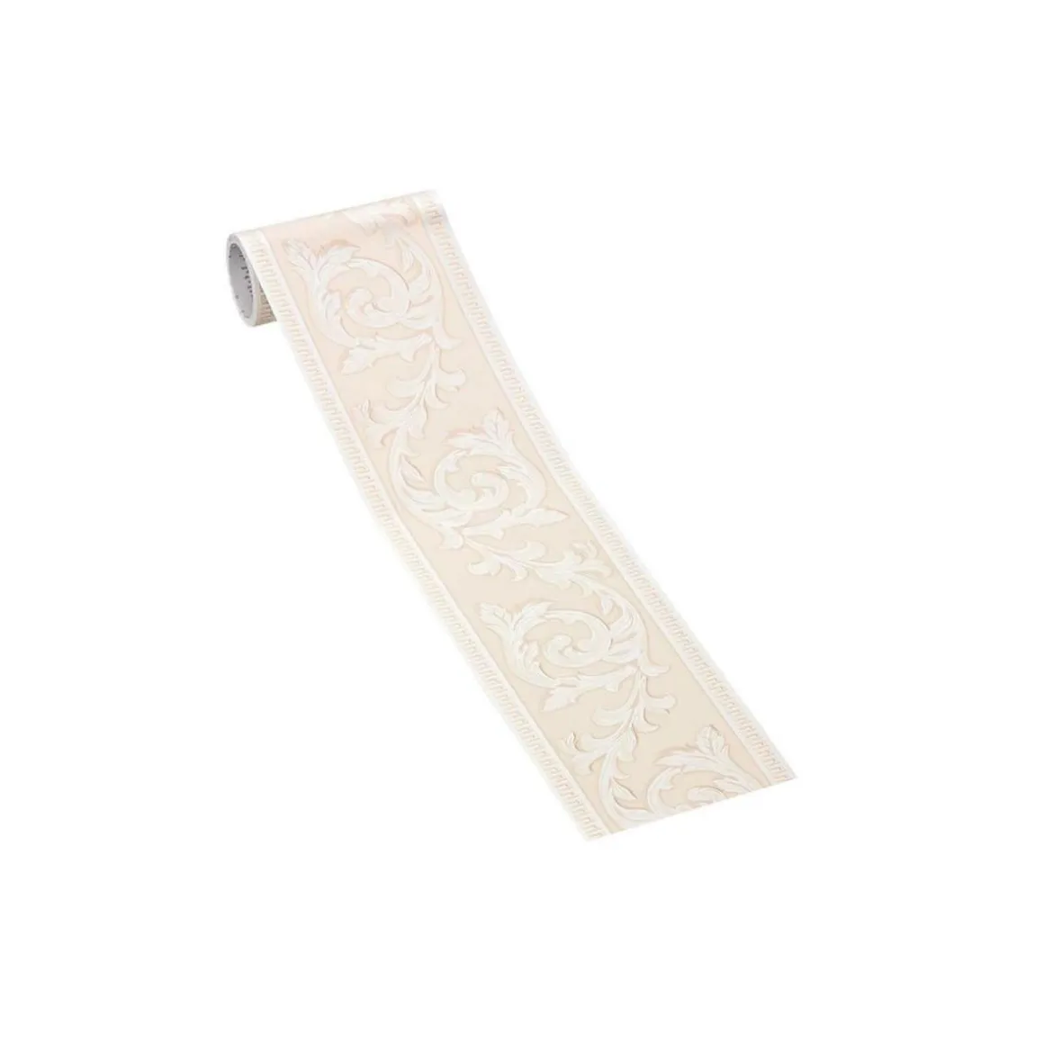 Selbstklebende Borte Ranke beige