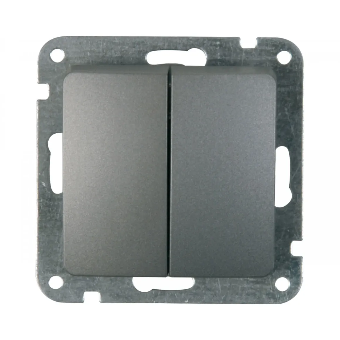 Serienschalter Monaco platin