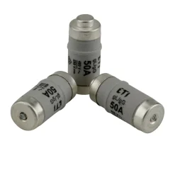 Sicherung D02 250/400V 50A E18 10 Stück