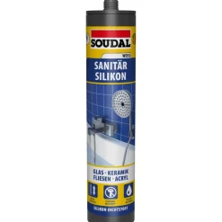 Soudal Dusche und Bad weiss 300 ml