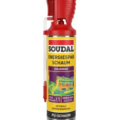 Soudal Energiesparschaum champagner sehr emissionsarm EC1+