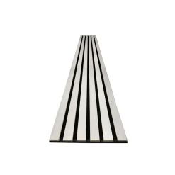 Specht Akustikpaneel Deluxe Eiche weiß 250 x 60 cm