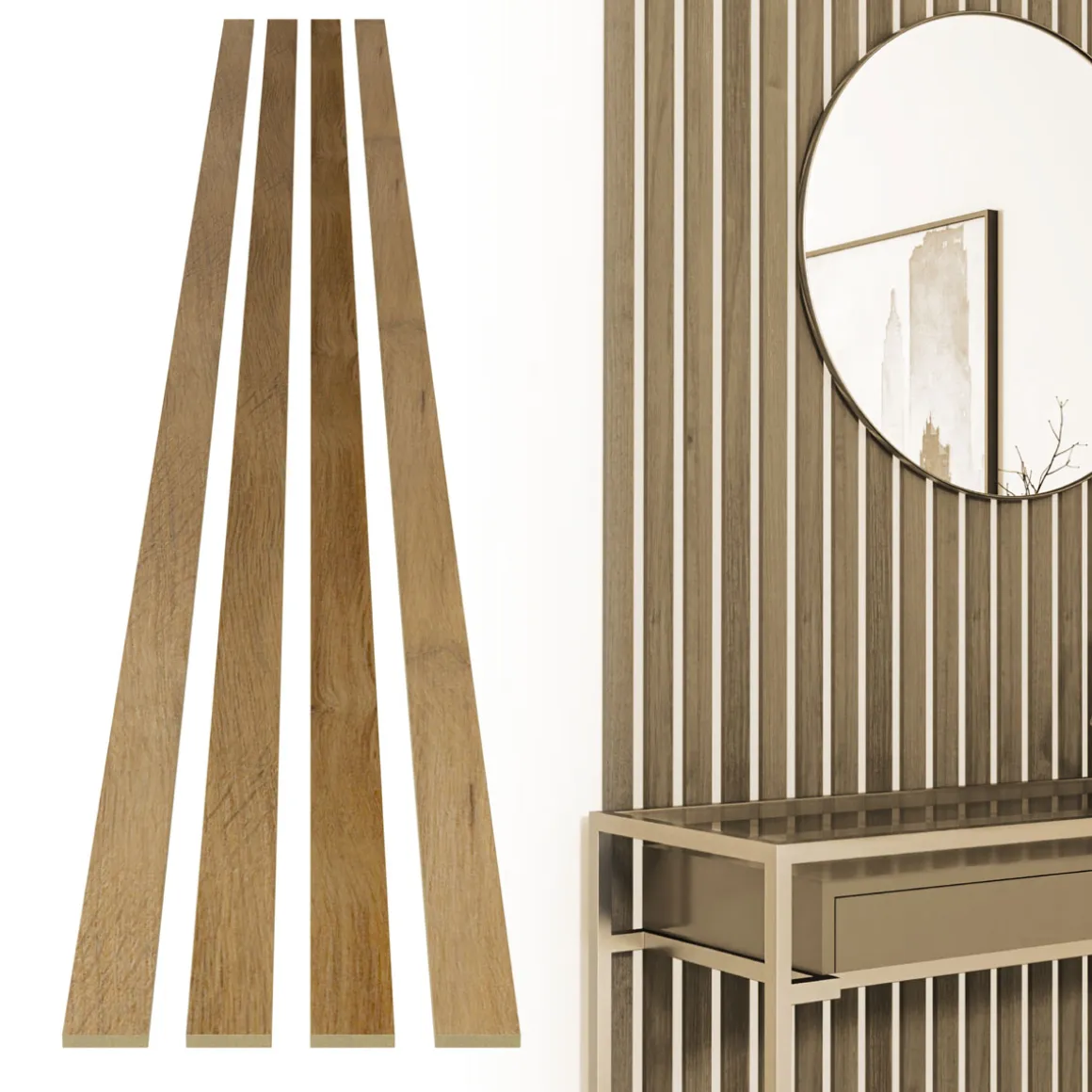 Specht Classic Stix, Eiche rustic, 250x3,45 cm