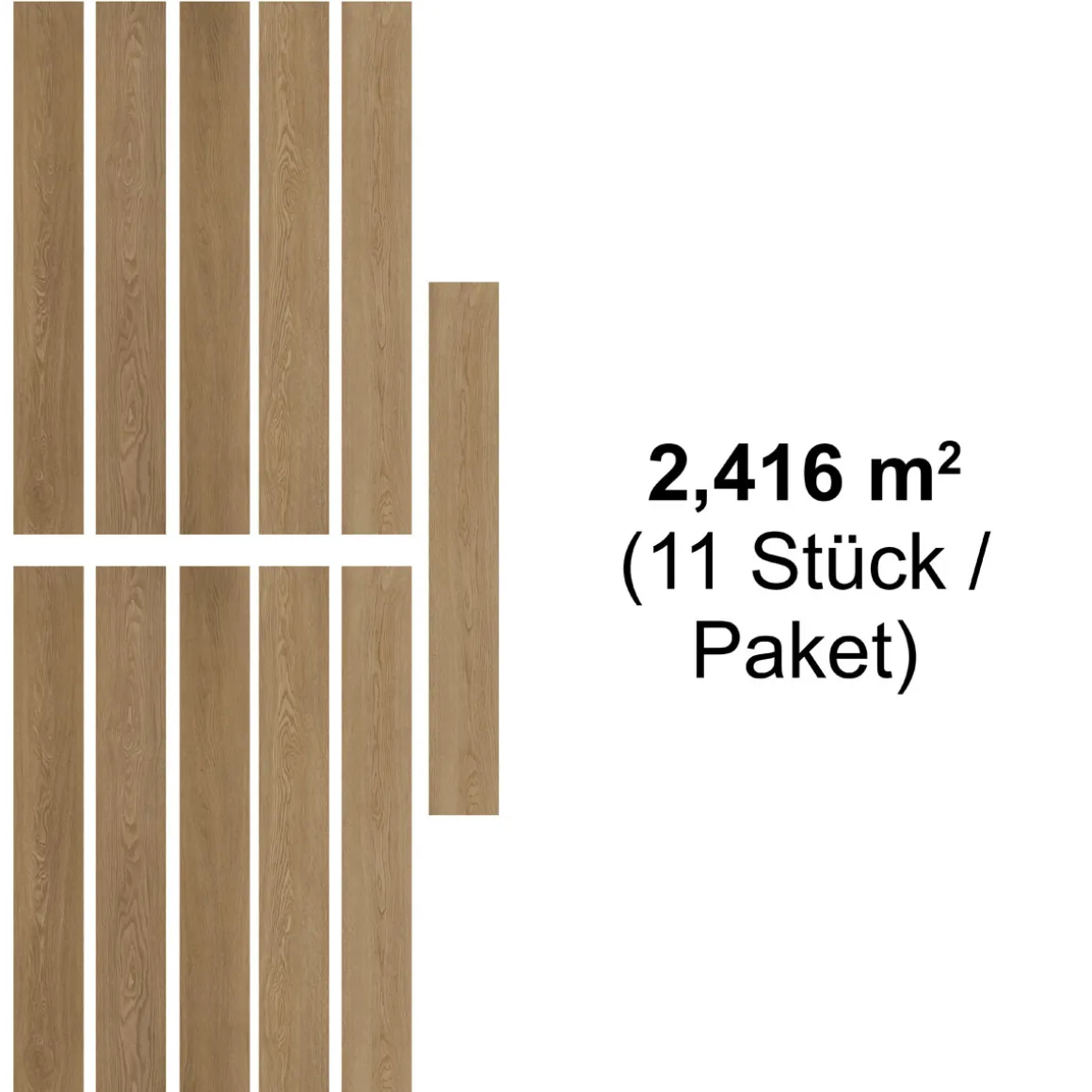 Specht Designboden SPC Solaris Eiche Landhausdiele 120 x 18 cm