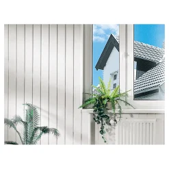 Specht Vinylboden  Kunststoff-Paneel Duropan weiß 270 x 10,5 cm