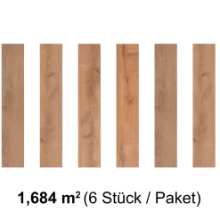 Specht Vinylboden  Vinyl SPC Ambiente Honig Eiche 1220 x 230 x 4,8 mm