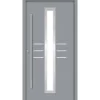 SplenDoor  Premium-Haustür Passivedoor Lund energiesparend grau 100 x 200 cm links