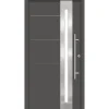 SplenDoor  Premium-Haustür Passivedoor Eksjo RC2 energiesparend einbruchsicher anthrazit 110 x 210 cm links