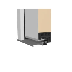 SplenDoor  Premium-Haustür Passivedoor Uppsala RC2 energiesparend einbruchsicher grau 100 x 210 cm links