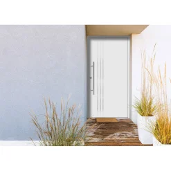 SplenDoor  Premium-Haustür Passivedoor Kalmar energiesparend weiss 100 x 210 cm links
