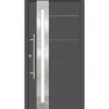 SplenDoor  Premium-Haustür Passivedoor Eksjo RC2 energiesparend einbruchsicher anthrazit 100 x 210 cm links