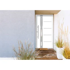 SplenDoor  Premium-Haustür Passivedoor Umea energiesparend weiss 110 x 210 cm links