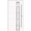 SplenDoor  Premium-Haustür Passivedoor Uppsala energiesparend weiss 110 x 210 cm rechts