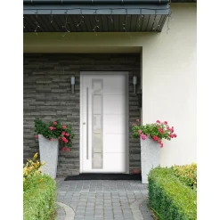 SplenDoor  Premium-Haustür Passivedoor Uppsala energiesparend weiss 100 x 210 cm links