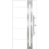 SplenDoor  Premium-Haustür Passivedoor Eksjo RC2 energiesparend einbruchsicher weiss 110 x 210 cm rechts