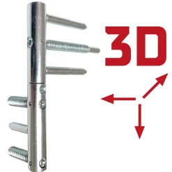 SplenDoor  Premium-Haustür Passivedoor Malmo RC2 energiesparend einbruchsicher anthrazit 110 x 210 cm links