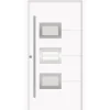SplenDoor  Premium-Haustür Passivedoor Bergen RC2 energiesparend einbruchsicher weiss 110 x 210 cm links