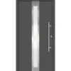 SplenDoor  Premium-Haustür Passivedoor Stockholm RC2 energiesparend einbruchsicher anthrazit 100 x 210 cm rechts