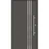 SplenDoor  Premium-Haustür Passivedoor Kalmar energiesparend anthrazit 100 x 210 cm rechts