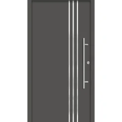 SplenDoor  Premium-Haustür Passivedoor Kalmar energiesparend anthrazit 100 x 210 cm rechts