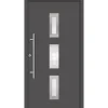 SplenDoor  Premium-Haustür Passivedoor Aalborg RC2 energiesparend einbruchsicher anthrazit 110 x 210 cm links