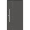 SplenDoor  Premium-Haustür Passivedoor Kalmar energiesparend anthrazit 110 x 210 cm links