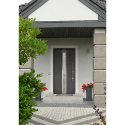 SplenDoor  Premium-Haustür Passivedoor Stockholm RC2 energiesparend einbruchsicher anthrazit 100 x 200 cm rechts