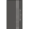 SplenDoor  Premium-Haustür Passivedoor Kalmar energiesparend anthrazit 110 x 210 cm rechts